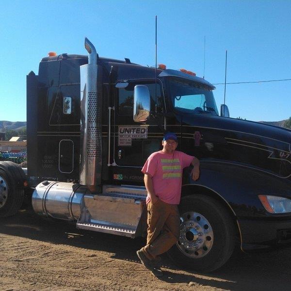 Zack with truck